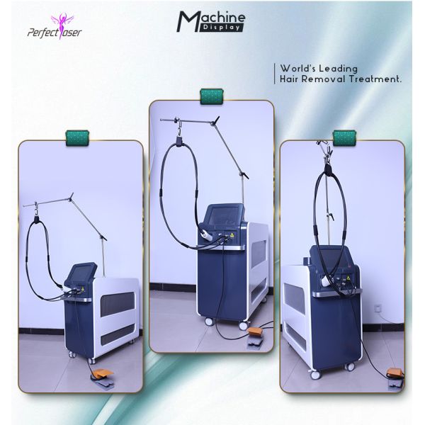 2 в 1 машине удаления пигмента Нд Яг машины удаления волос Лазер Александрита