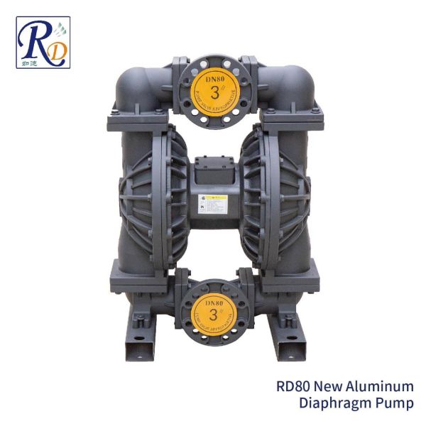 Chlorine Dosing Explosion Proof Diaphragm Pump 3 Inch Santoprene Diaphragm