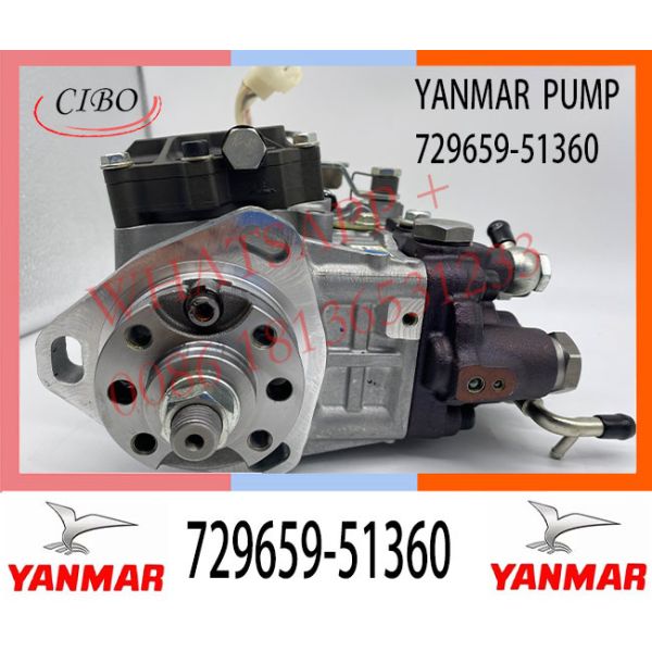 729659-51360 Насос впрыска топлива двигателя дизеля 4ТНВ88 ИАНМАР 729688-51350