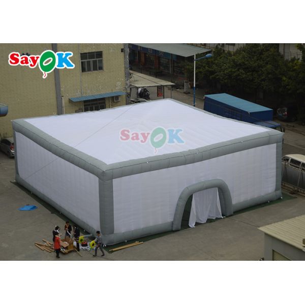 Ночной клуб шатра воздуха портативного освещения дискотеки СИД раздувной рекламируя раздувное иглу