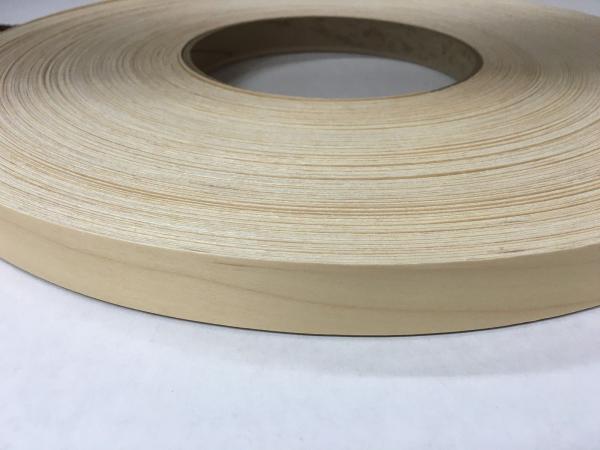 White Birch Fleece Backed 22mm x 200M Wood Veneer Edgebanding, Edgebanding Veneer for Furniture Door and Veneer Panel