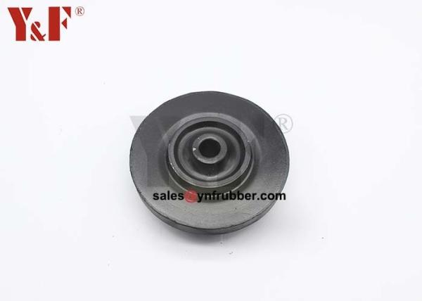 Round Center Bonded Mounts Black Shear Mount Vibration Isolation