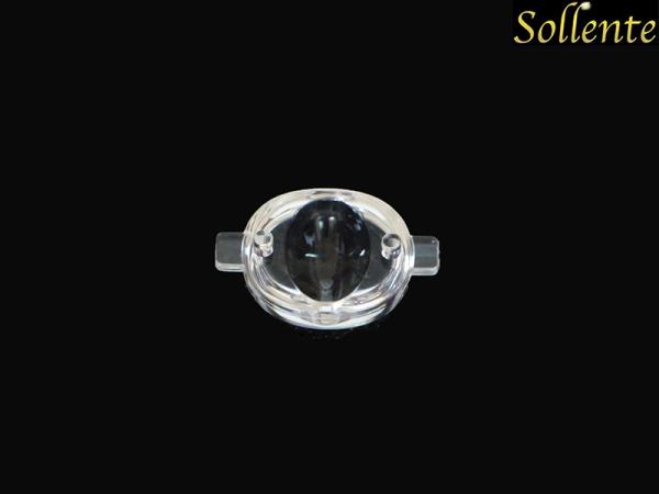 Clear / Frosted SMD3535 Led Light Lens For Wall Washer Light , 3-3.6V/W