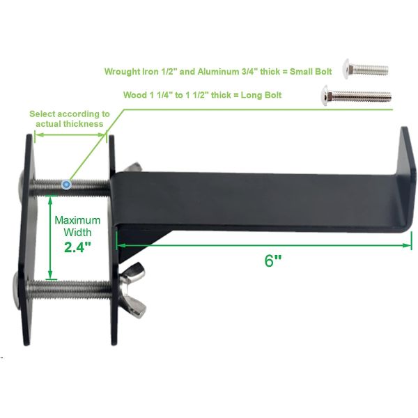 Внешний монтаж стальной палубы монтаж плантер коробки держатель для нестандартных оконных коробки скобки