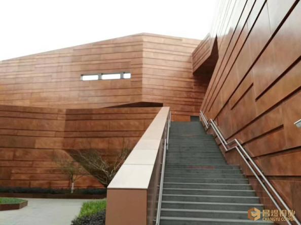 Copper - Aluminum Composite Plate Single Sided Decorative Industries Doors