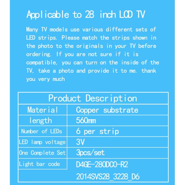 Для Samsung UN28H4000 Light Bar SAMSUNG_ 2014SVS28_ 3228_ 06_ REV1.1_131108