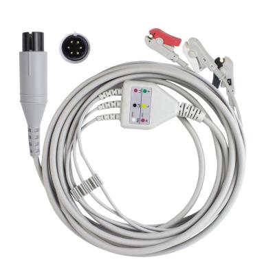 Compatible NIHON KONDEN MINDRAY COMEN 8000E  ECG Patient Cable