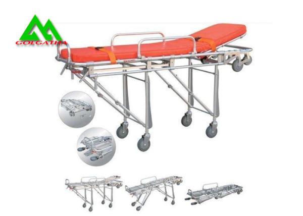 Wheeled Ambulance Stretcher Emergency Room Equipment Auto Loading FDA CE Approved