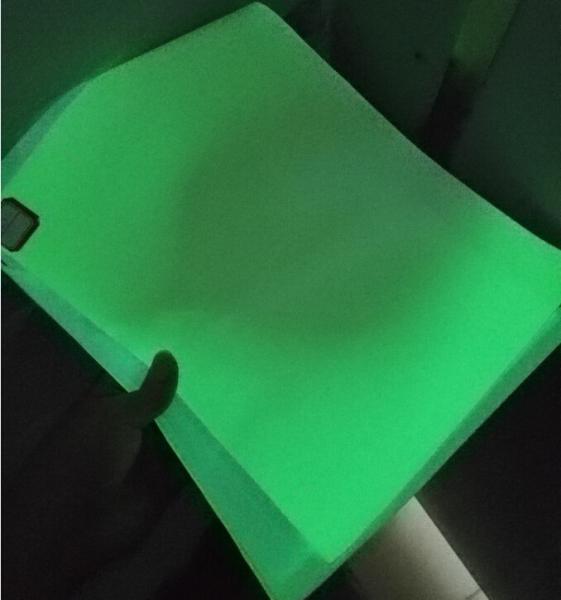 Glow In The Dark Vinyl Film 1.24M*45.7M Aplicação interna e externa