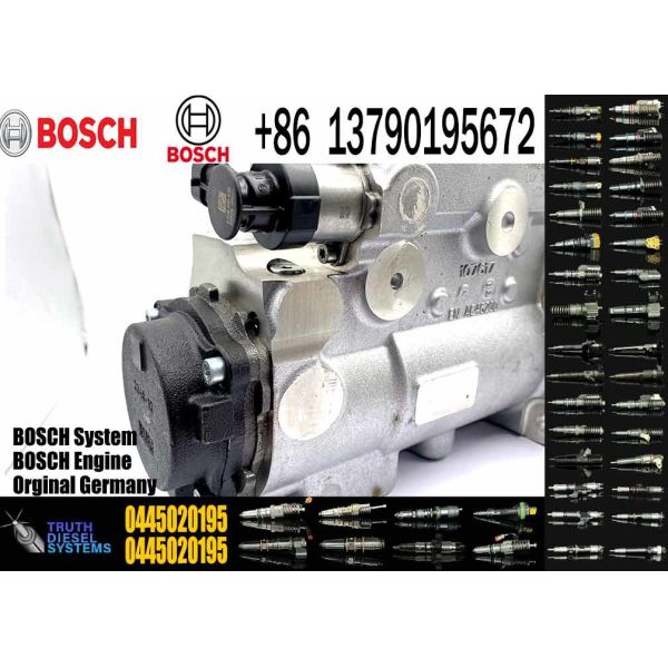 Maquinaria agrícola nueva Componentes del motor diesel Bomba de inyección de combustible 0445020195 0445020160 Granja holandesa