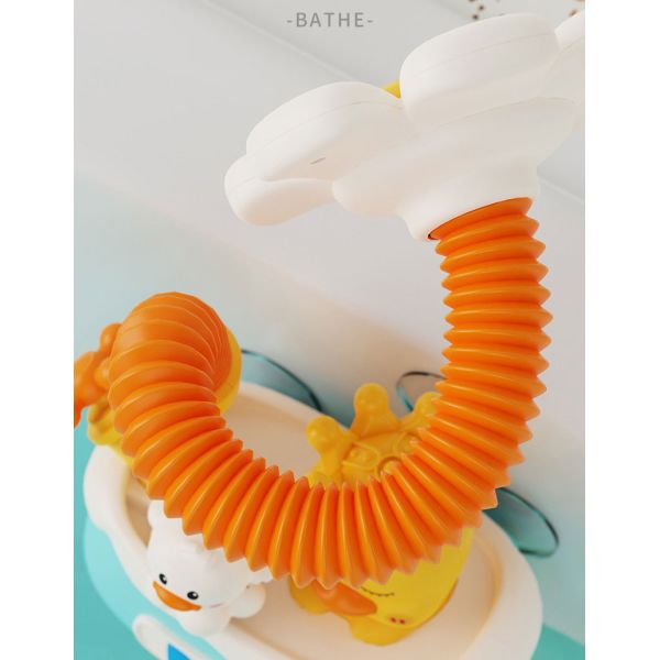 0-24 Months Age Range Unisex Electric Sunflower Shower Toy Children's Duck Spraying Water