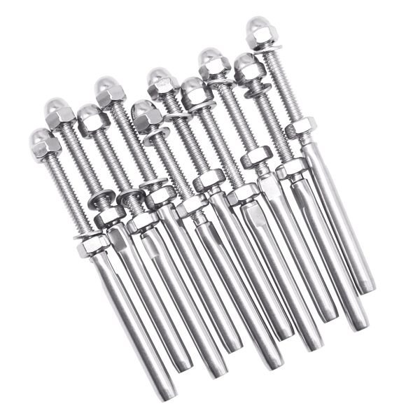 High Tensile Strength Swage Stud with Fatigue and Wind Rain Resistance for Cable Railing Hardware