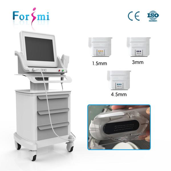 High intensity focused ultrasound 15 inch 800w hifu for wrinkle removal system with CE FDA approved
