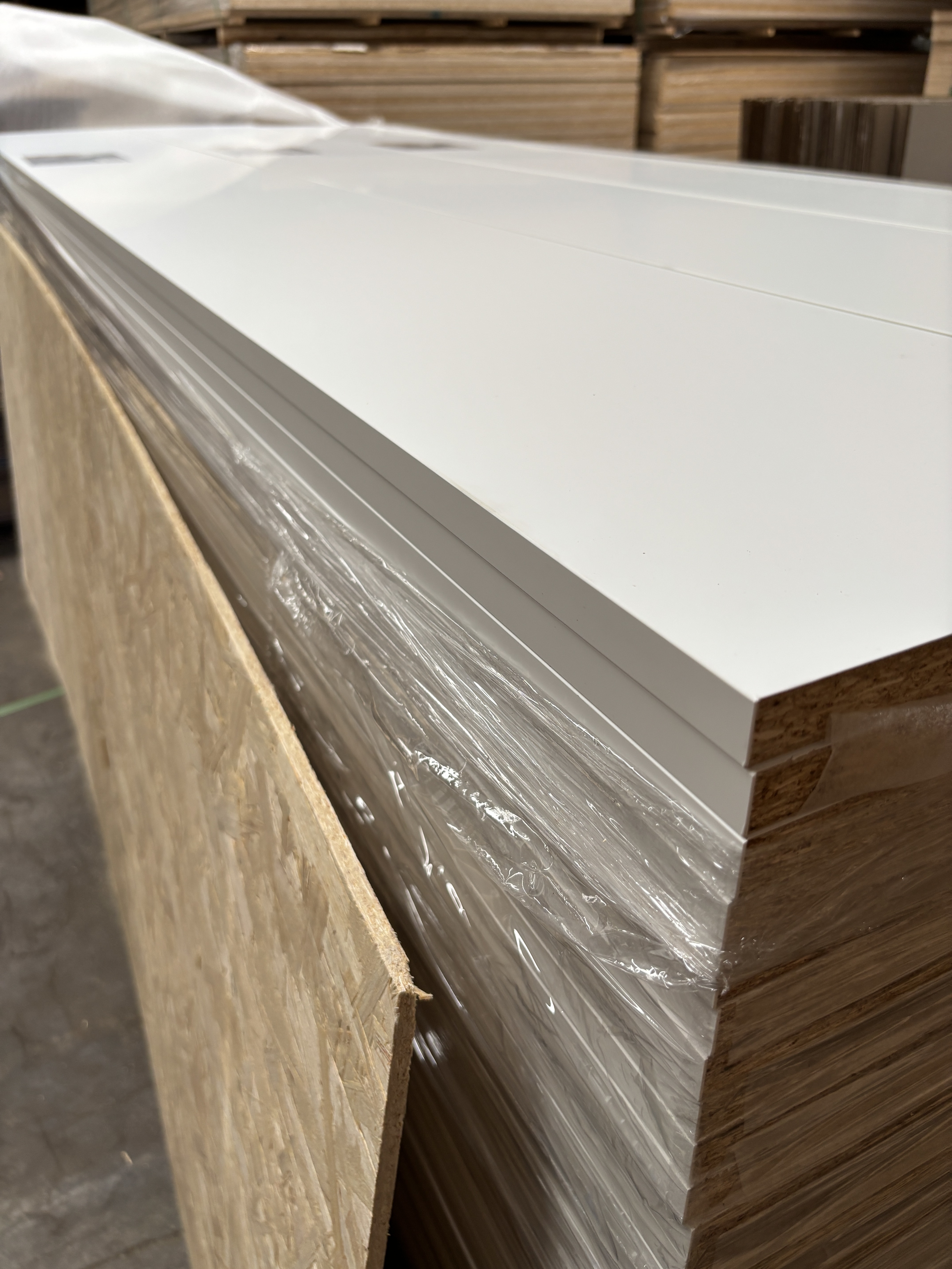 HENF 1220x2800MM PET Film-Laminated Particle Board 8mm/9mm/12mm/15mm/16mm/18mm/25mm