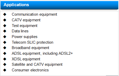 800V Gas Tube Arrester SC2E5-800LSMD 5KA GDT Surge Protection With 8/20μS Pulse