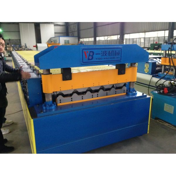 Automatic  Cold Roll Forming Machine Change Size C Purlin For Steel Structure
