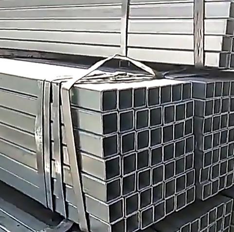 Pre Dx51d Hot Dip Galvanized Square Steel Tube Rectangular Q195 5.8m