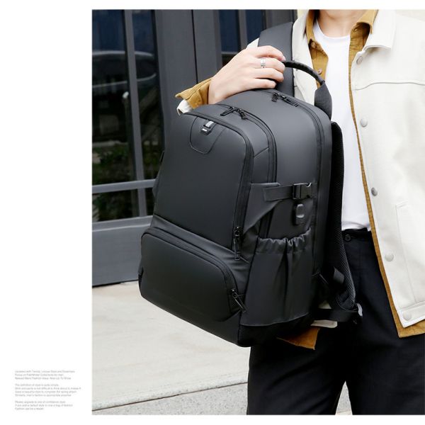 Newest Fashinable Style Polyester High Capacity Backpack for Office and Outdoor