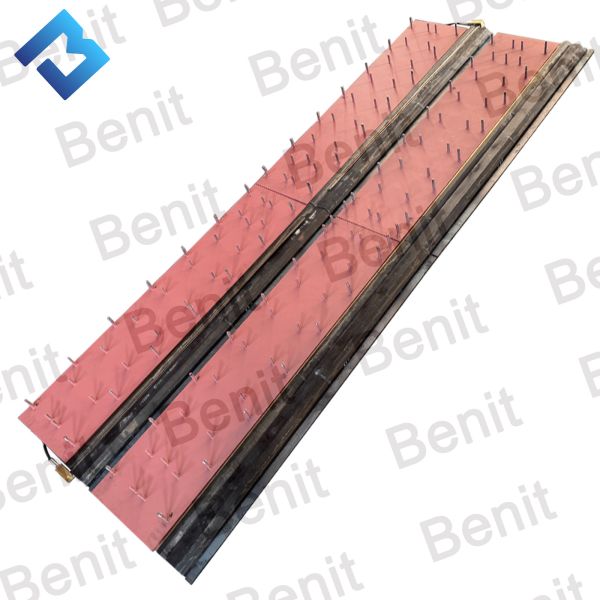 VDT-V88 Electric Heating Dual Tamper RM80634322 Screed Plate Kit RM80873870 Iron Plate for Asphalt Paver Spare Parts