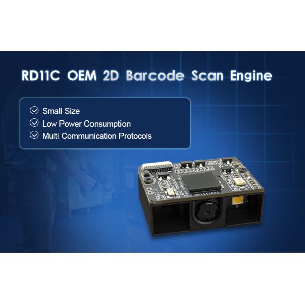 Mini Stable RFID Embedded 2D Barcode Scanner Module QR Code Reader Module