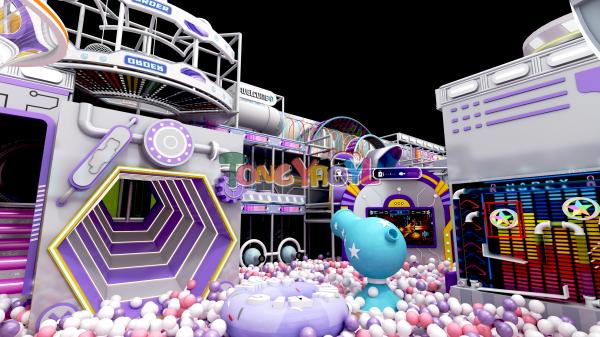 Un terrain de jeux pour les enfants en pleine croissance
