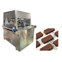 Máquina de enrobado de chocolate 304SS de 900 mm de grado alimenticio con tres zonas de temperatura