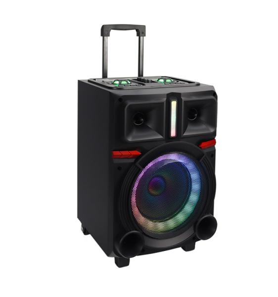 Colorful Light Wireless Portable Party Box Speaker Rechargeable For Home