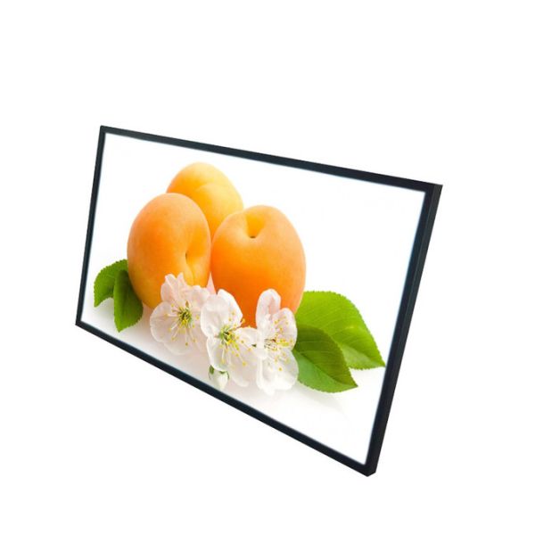 IPS Panel 55 Inch Commercial Grade Digital Menu Board Eco Friendly Power Timer