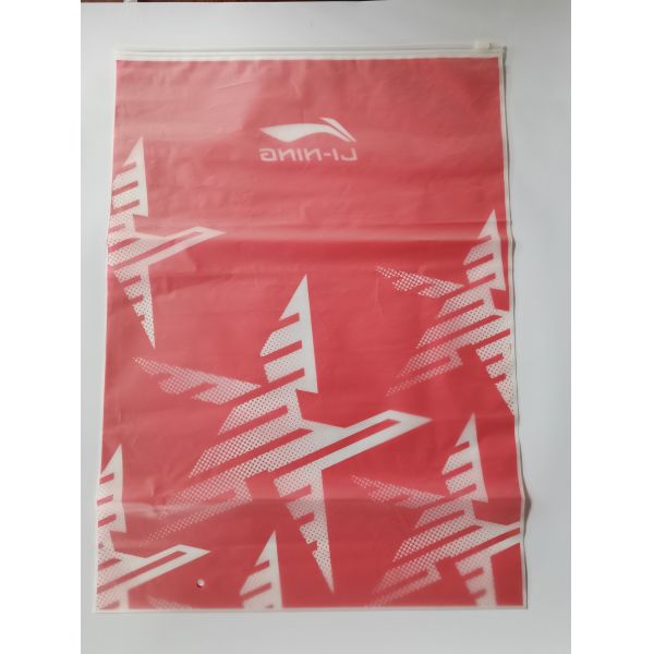 Zipper Lock Custom Clothing Packaging Bags