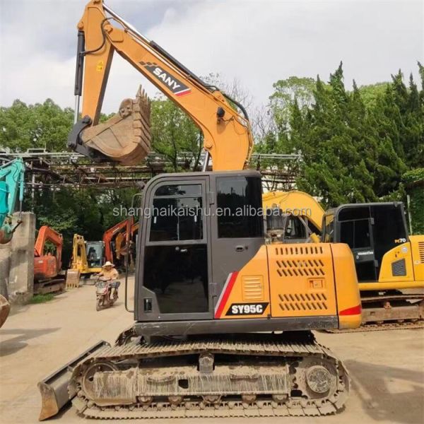 Экскаватор Тринити SY95C с оригинальным гидравлическим цилиндром Isuzu Motor и супер топливом...