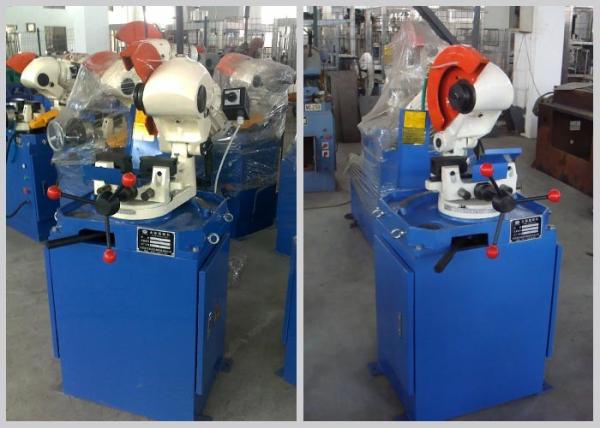 Bumper Pipe Manufacturing Equipment Metal Circular Sawing Machine With Hand Movement