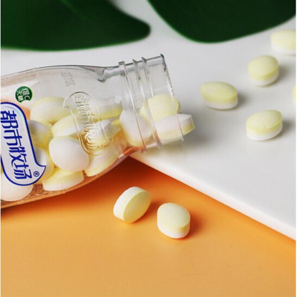 As tabuletas bonitas do pacote frutificam 20g comprimiram gosto misturado dos doces