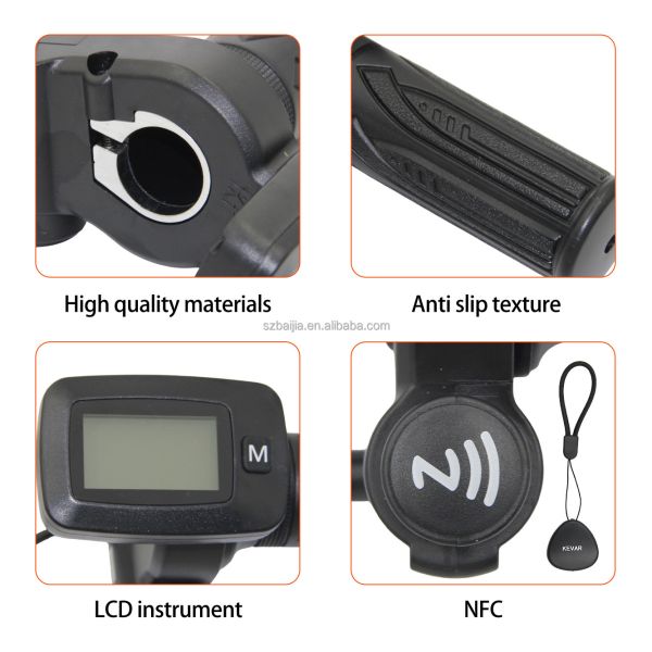 Electric Bike Throttle With Brushless Motor Waterproofed And Adjustable Speed For Tuttio Soleil01 E-Bike
