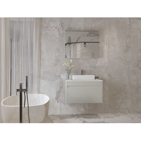 Покрытие порошковым покрытием из нержавеющей стали Моечная баня Кабинет современных плавучих ванных ванных