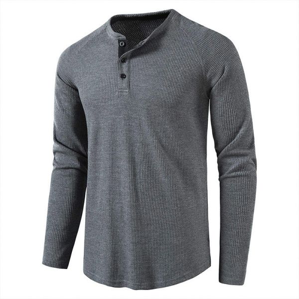 Long Sleeve T-Shirt Men'S Bottom Shirt