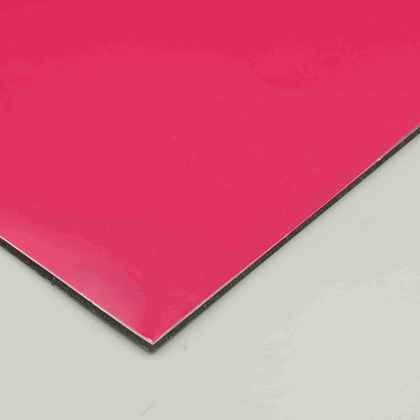 Facade 6mm PVDF Purple Aluminum Composite Panel Supplier For Indoor And Outdoor Building Decoration 4MM 1.22*2.44m