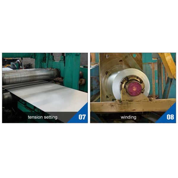 Large Spangle Galvanized Steel Coil Used For Construction