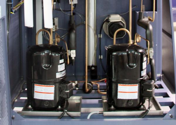 2 Zone Basket Type Thermal Shock Test Chamber With LCD Controller Bock Compressor