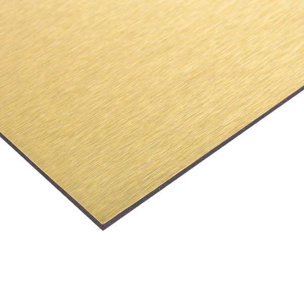 1220mm de prata escovou o risco composto de alumínio do painel resistente