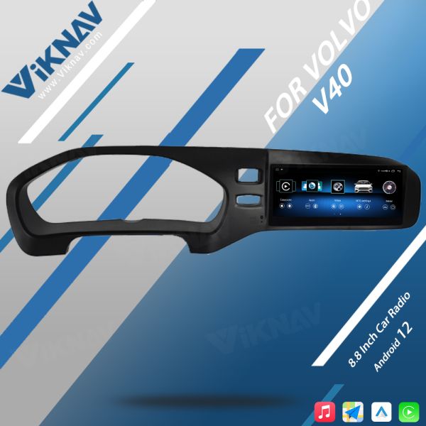 Viknav LHD LCD V40 Volvo Сенсорный экран 2011-2019 GPS навигация 1920x1200