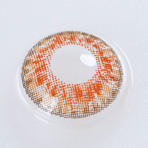 Цвет изменяя предписанные покрашенные линзы окуляра 8.5mm Брауна контактов