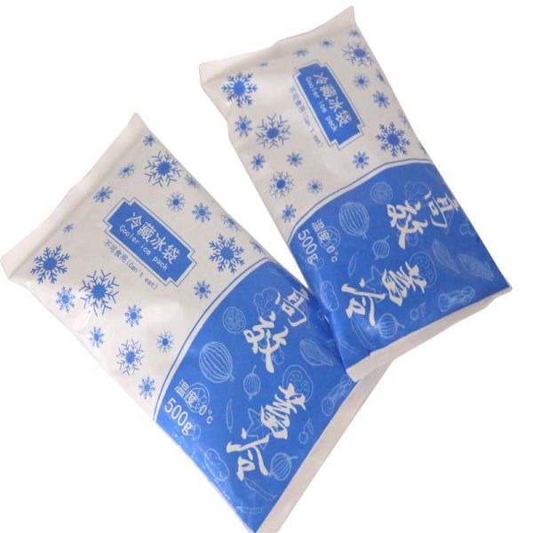 Пузырь со льдом pcm еды свежий