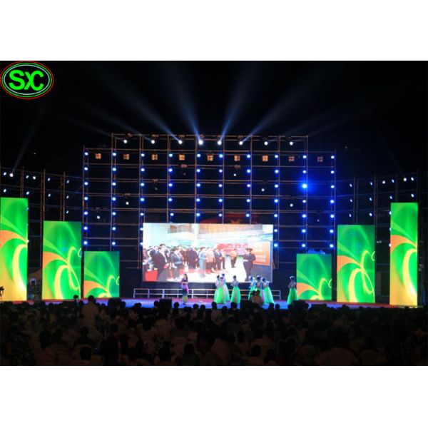 Этап высокого определения видео- привел дисплей с плоским экраном с шкафом Альму