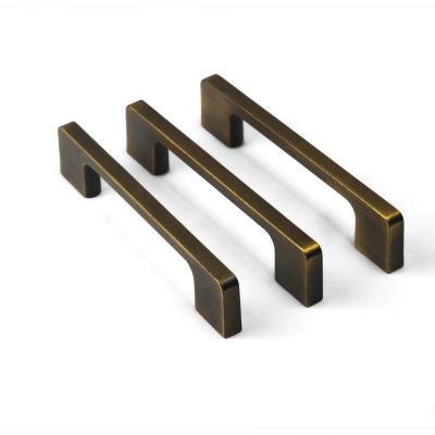 a barra liga de zinco do quadrado T de 96mm segura para os puxadores da porta da cozinha do armário