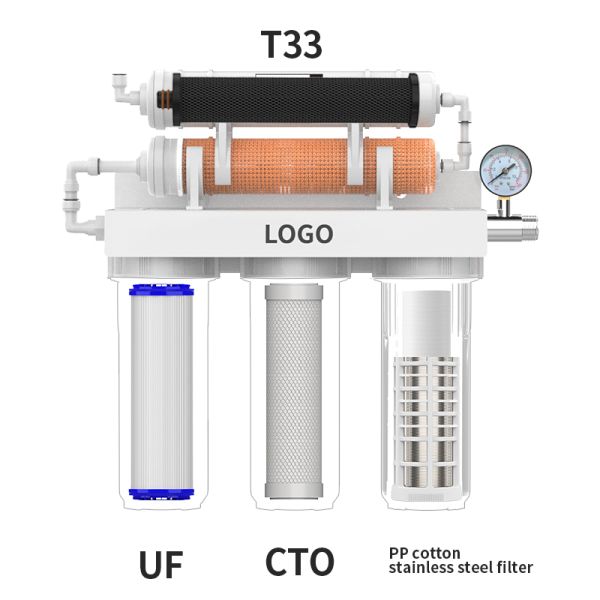 UF6 Grade Ultrafiltration Water Purifier For Household Kitchen Sink Filter