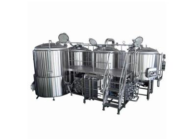 Beer Brewing System 4 BBL Fermenter  Steam Heating 220V Semi - Auto Controlling
