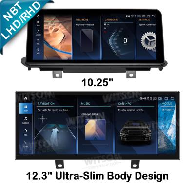 10.25''/12.3'' Screen For BMW X5 F15 BMW X6 E71 2014-2017 NBT Android Multimedia Player