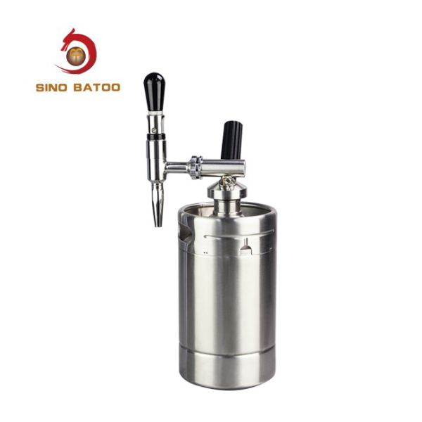 стена двойника 64oz изолировала домашнюю нитро кофеварку