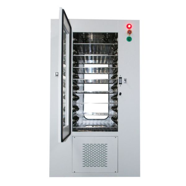 YANING Custom Stainless Steel Cleanroom Pass Box with Electronic Interlock and UV Sterilization for Hospital Cleanroom