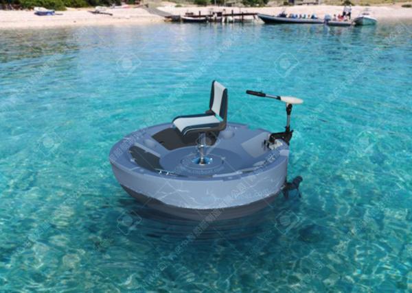 LLDPE Hull Material Plastic Fishing Boats Outboard Engine Type 185cm / 6.06ft Diameter Overall